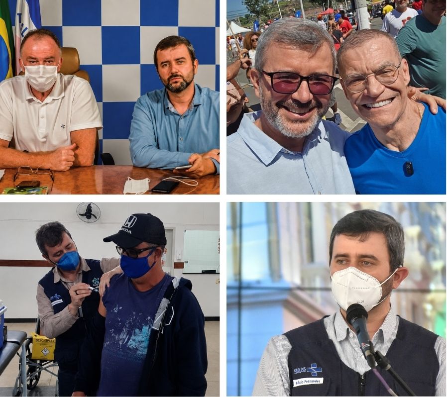 Dr. Nésio Fernandes em atividades pelo Espírito Santo